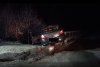 Un şofer s-a înfipt cu mașina în balustrada unui pod, după ce a derapat pe gheaţă la Lerești, în Argeș  752100