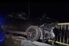 Un şofer s-a înfipt cu mașina în balustrada unui pod, după ce a derapat pe gheaţă la Lerești, în Argeș  752101
