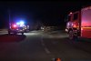 Un şofer s-a înfipt cu mașina în balustrada unui pod, după ce a derapat pe gheaţă la Lerești, în Argeș  752103