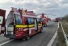 Grav accident rutier pe autostrada A1 București - Pitești. A intervenit de urgență elicopterul SMURD 754235