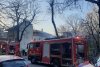 Incendiu puternic la o casă din Sectorul 1. Flăcările s-au extins la o altă clădire 758545