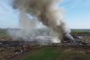 Incendiu de proporții la marginea Timișoarei, cu pericol de extindere la un depozit de azotat de amoniu. Locuitorii au fost avertizați prin mesaj RO-Alert 762062