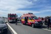 Trei oameni, printre care şi un copil de doi ani, au murit într-un accident cu şase maşini pe autostrada A1, lângă Margina în Timiş 762237
