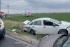Accident cu patru mașini în comuna Fântânele din Prahova. Bărbat rănit grav, preluat de elicopterul SMURD 762640