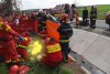 Accident grav în judeţul Mureş! Un şofer a intrat într-un cap de pod, în localitatea Cerghid 763336