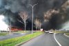 Incendiu puternic la un complex comercial din Braşov 764840