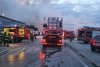 Incendiu puternic la un complex comercial din Braşov 764849