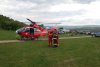 Grav accident în Alba: Un ATV cu doi minori s-a răsturnat la Râpa Roşie. Intervin alpiniştii şi elicopterul SMURD 765045