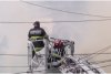 Incendiu puternic în centrul istoric al Bucureştiului. Un bărbat imobilizat în scaun cu rotile a fost salvat în ultima clipă 766437