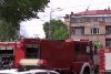 Incendiu puternic în centrul istoric al Bucureştiului. Un bărbat imobilizat în scaun cu rotile a fost salvat în ultima clipă 766438