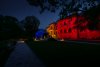 Palatul Cotroceni, iluminat în culorile tricolorului cu prilejul Zilei Independenței Naționale a României 767013