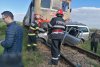Mașină lovită de trenul personal Hârlău - Iași, în Halta Bădeni. Șoferul a murit pe loc 770432