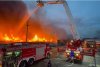 Incendiu puternic la un depozit de butelii din Piteşti. Pompierii intervin să limiteze dezastrul 772700