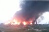 Incendiu puternic la un depozit de butelii din Piteşti. Pompierii intervin să limiteze dezastrul 772702