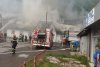 Incendiu de proporții la un motel din Bicaz. Flăcările s-au extins pe o suprafață 250 de metri 775045