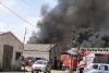 Incendiu uriaş la Becicherecu Mic. Ard deşeuri de materiale plastice. A fost sesizată Garda de Mediu 775635
