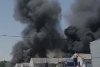 Incendiu uriaş la Becicherecu Mic. Ard deşeuri de materiale plastice. A fost sesizată Garda de Mediu 775638