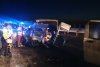 Accident grav între două microbuze, pe A1, în Arad. 11 victime, printre care și un bebeluș de 4 luni 775777