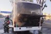 Un autobuz cu pasageri a luat foc în mers, la Oradea 776480