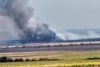 Incendiu violent de vegetaţie în Vrancea 777558