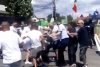 Momentul în care mascații intervin în forță la înmormântarea unei fetițe de 13 ani, ucisă pe trecerea de pietoni în Târgoviște 778788