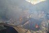 Incendiu puternic în județul Neamț! Arde Mănăstirea Tărcuța din comuna Tarcău 779985