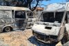 Imagini apocaliptice din regiunea Penteli din Grecia, devastată de incendiile de vegetaţie 780645