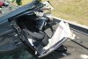 Carambol pe Autostrada Soarelui! Un șofer a zburat peste parapet și a lovit, în cădere, alte 2 mașini de pe sensul opus 782301