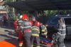 O mașină a intrat într-o stație de autobuz din Baia Mare: Trei victime, una este resuscitată 784256
