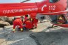 Incident grav în Costineşti. Un turist s-a ales cu răni la coloană în timpul unei sărituri de pe mal. Intervine elicopterul SMURD 784887