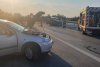 Accident cu cinci mașini pe Autostrada A1, lângă București: Șase victime, trafic blocat, elicopterul SMURD preia răniții 785706