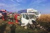 Accident cumplit în Călăraşi | Un mort şi şase răniţi după ce un TIR şi o autoutilitară s-au ciocnit 787359