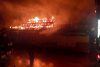 Un incendiu puternic a izbucnit pe stadionul din Slobozia 787903