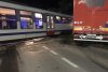 Un tren de călători a lovit un TIR, la intrarea în Odorheiu Secuiesc: Două victime, transportate la spital 790235
