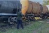 Intervenţie de urgenţă: mai multe vagoane încărcate cu cherosen au deraiat în județul Suceava 791975