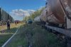 Intervenţie de urgenţă: mai multe vagoane încărcate cu cherosen au deraiat în județul Suceava 791977