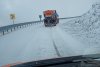 Viscol și zăpadă pe Transalpina. Drumarii intervin  792860