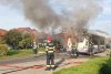 Un troleibuz a fost cuprins de flăcări, la Timișoara. Şoferul şi pasagerii s-au autoevacuat la timp 793655