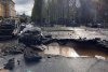 Crater uriaș în centrul Kievului, după atacul la oră de vârf | Putin amenință Ucraina cu noi lovituri 794015