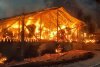 Incendiu la o anexă a Mănăstirii Bistrița din Neamţ. Pompierii au luptat 18 ore cu flăcările 796249