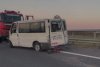 Accident pe A3, în Ilfov. Un microbuz cu 7 pasageri a fost implicat | Traficul rutier este blocat  797095