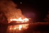 Incendiu devastator la o pensiune din Delta Dunării! Pompierii intervin de urgență 799473