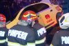 Accident grav în București! Un autoturism a ajuns sub un taxi 800783