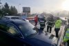 Carambol cu 16 mașini și o ambulanță, la ieșire din Brașov | ”Gheața neagră”, extrem de periculoasă pentru șoferi 803482
