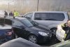 Carambol cu 16 mașini și o ambulanță, la ieșire din Brașov | ”Gheața neagră”, extrem de periculoasă pentru șoferi 803484
