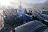 Carambol cu 16 mașini și o ambulanță, la ieșire din Brașov | ”Gheața neagră”, extrem de periculoasă pentru șoferi 803485
