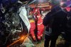 Accident cumplit pe DN 13A, în Mureș. Două maşini s-au făcut praf după un impact devastator 804550