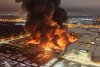 Incendiu violent la Moscova. Arde un mall de 17.000 mp, după ce au avut loc mai multe explozii 804591