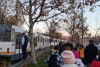 Haos pe liniile de tramvai spre Pipera. Zeci de pasageri au fost evacuaţi în frig din cauza unei avarii 804995