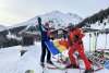 Grup de români, cu tricolorul pe pârtie, la schi în Austria: "Un barman ne-a rugat să-i lăsăm lui steagul" 805989